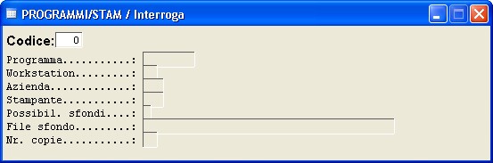 maschera programmi